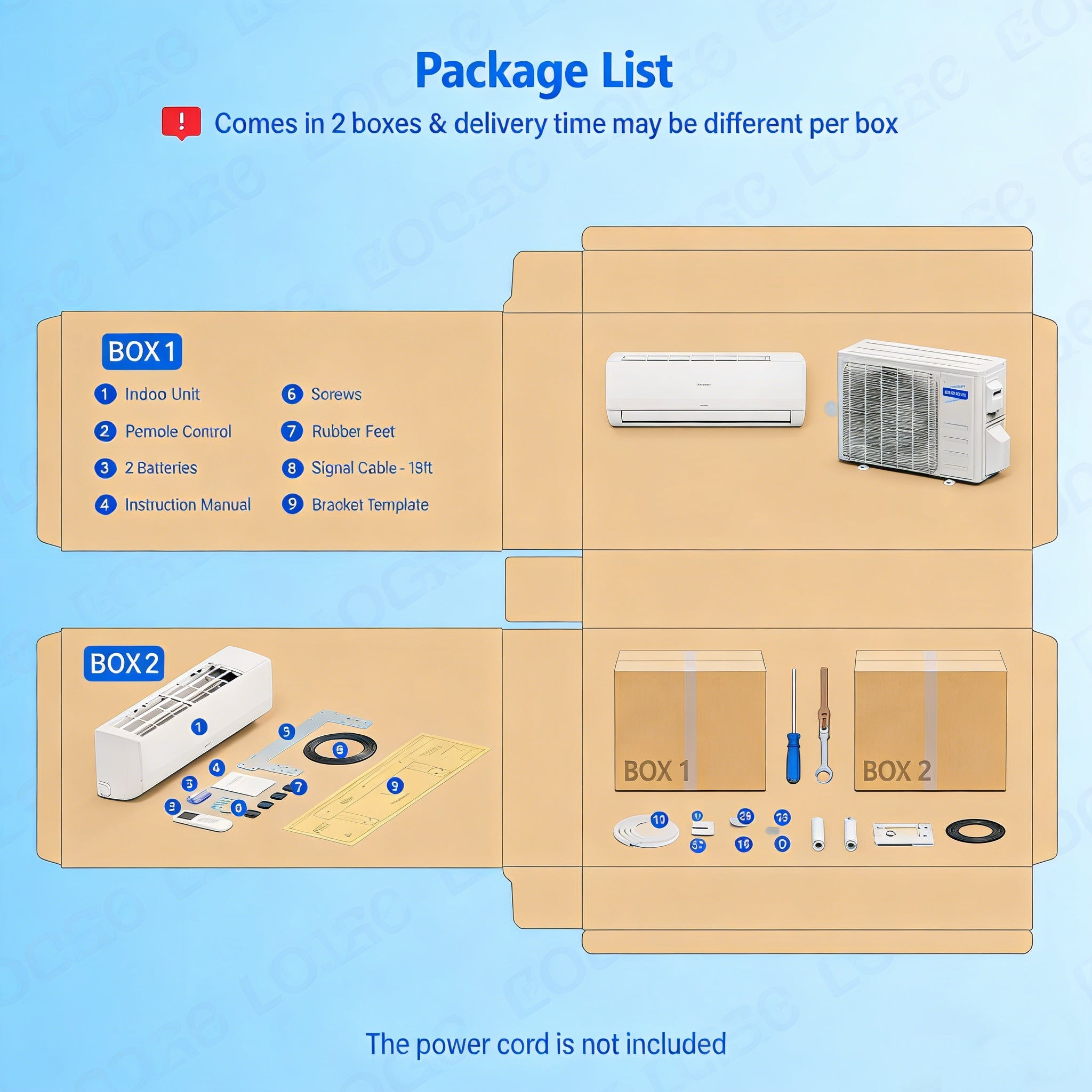 2026 9,000 BTU 19 SEER2 115V Mini Split Air Conditioner with Heat Pump Ductless Inverter & Install Kit