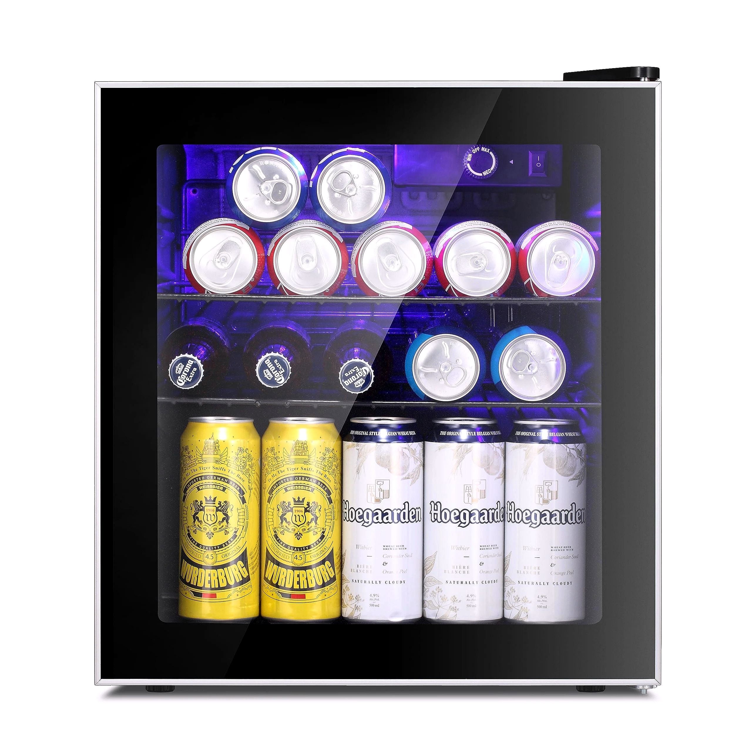 2026 Mini-réfrigérateur à boissons Antarctic Star – Réfrigérateur de 60 canettes
