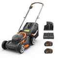 2026 WORX WG743E Akku-Rasenmäher 40V – Profi Rasenmäher mit Mulchfunktion & PowerShare Akku – Rasenmähen ohne Kabel – Ideal für Gärten bis zu 500m²
