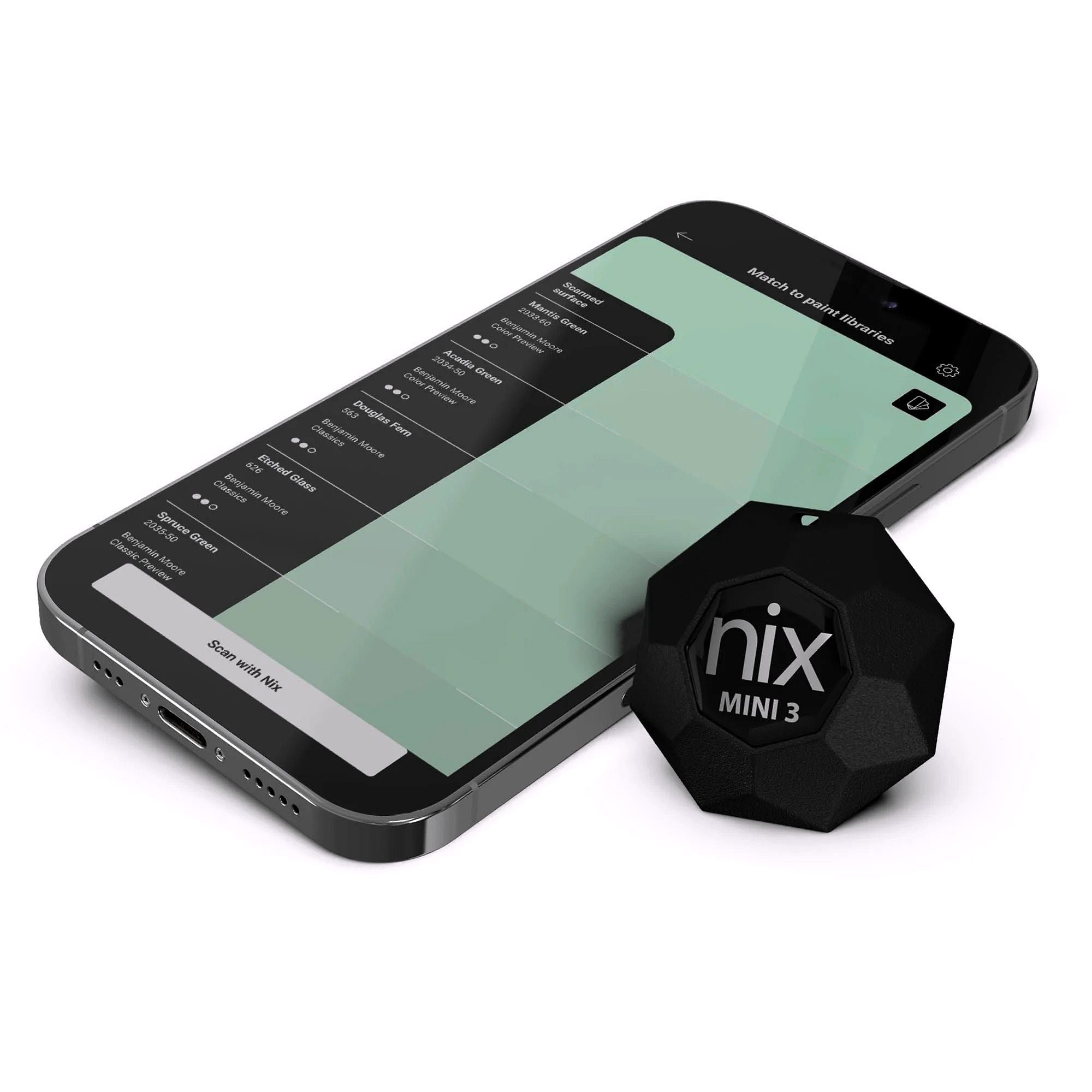 2026 Nix Mini 3 Colorimeter à capteur de couleur – Appareil portable de mesure de correspondance des couleurs