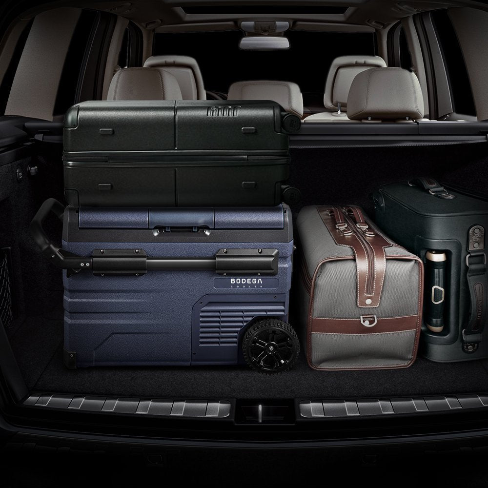 2026 12 Volt 37 Qt. Tragbarer Autokühlschrank, Autogefrierschrank für Outdoor, Camping, Reisen, Wohnmobil, APP-Steuerung