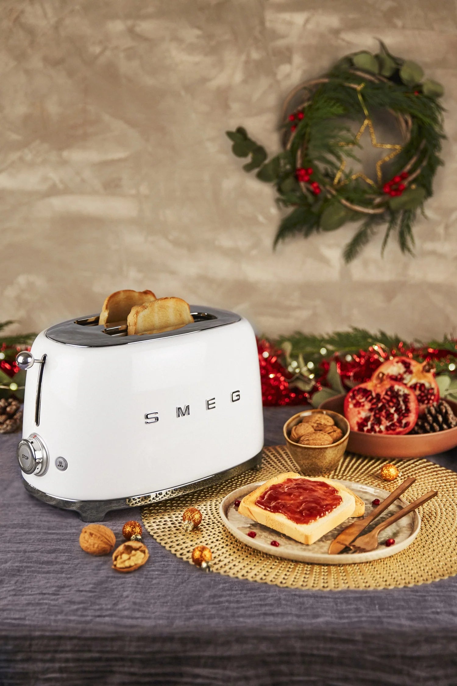 2026 Smeg 50's 2-Schlitz Toaster