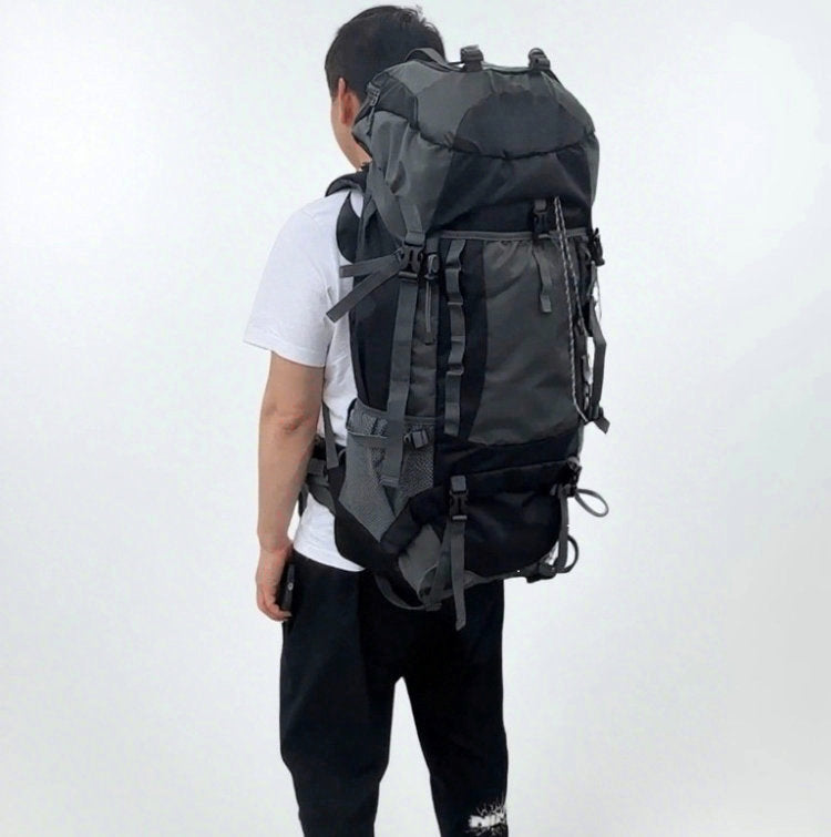 2026 Outdoor-Rucksack 70L – Grau