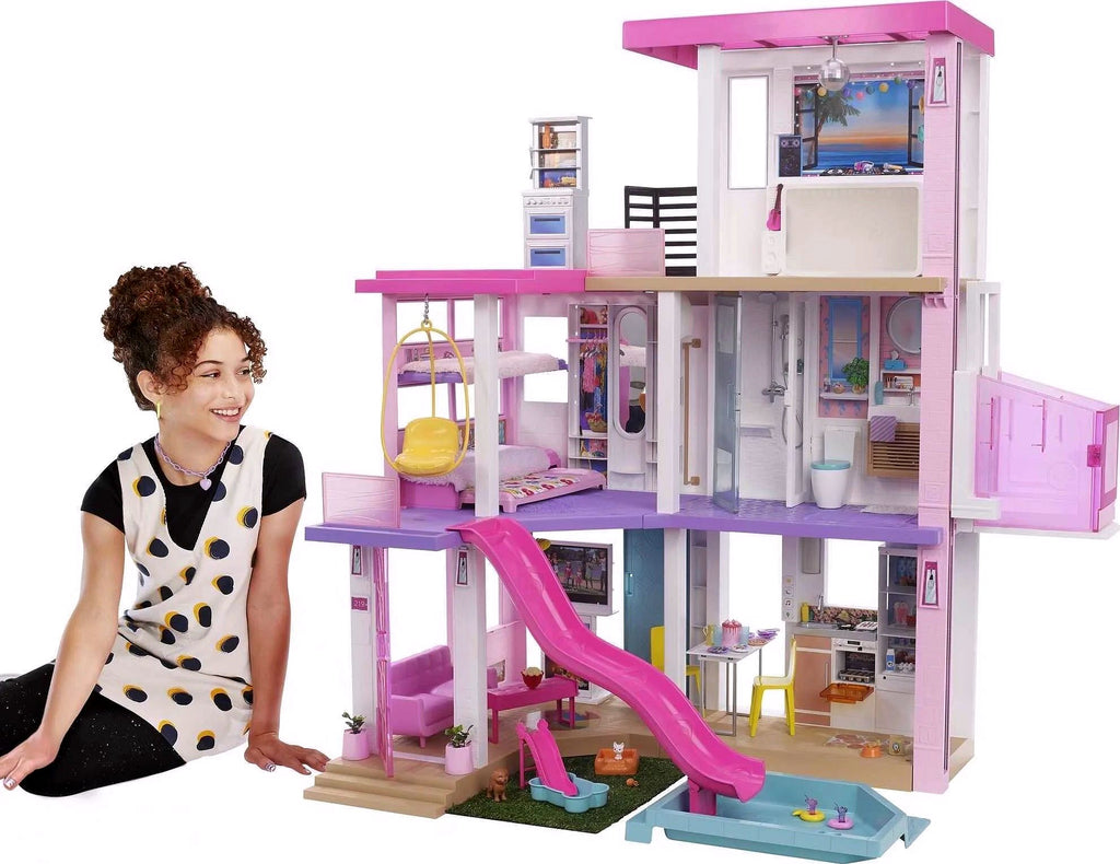 2026 Coffret Barbie DreamHouse avec 10 espaces de jeu, plus de 75 meubles et accessoires, lumières et sons