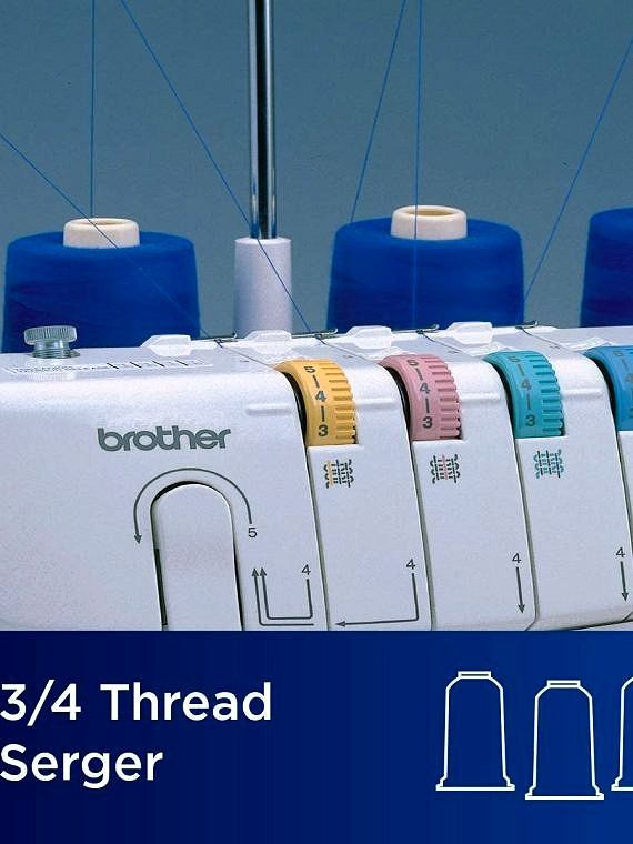 2026 Surjeteuse Brother 1034D – Surjeteuse 3/4 Fils avec Entraînement Différentiel