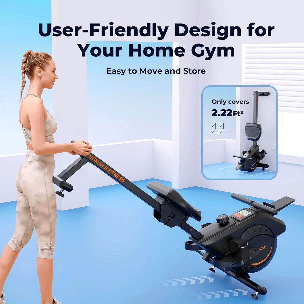 2026 Rameur magnétique YOSUDA – Charge maximale 350 lb