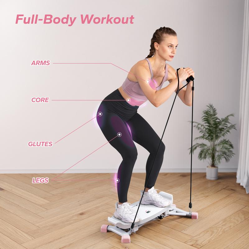 2026 Merach Balancing Machine, Leg Exercise Low Impact Plyometric Training Fun Cardio Trainer Full Body Aerobic Exercise Equipment