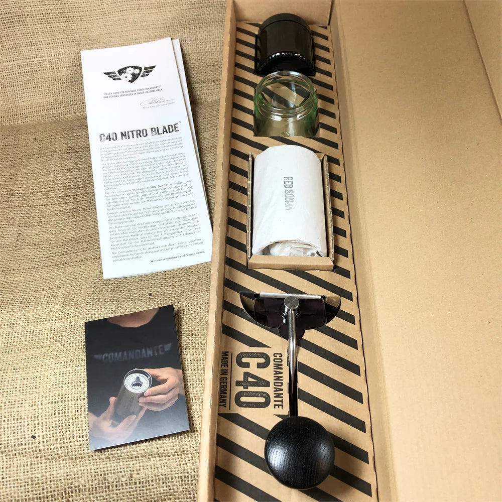 2026 Comandante C40  Nitro Blade - alle Farben - Handmühle