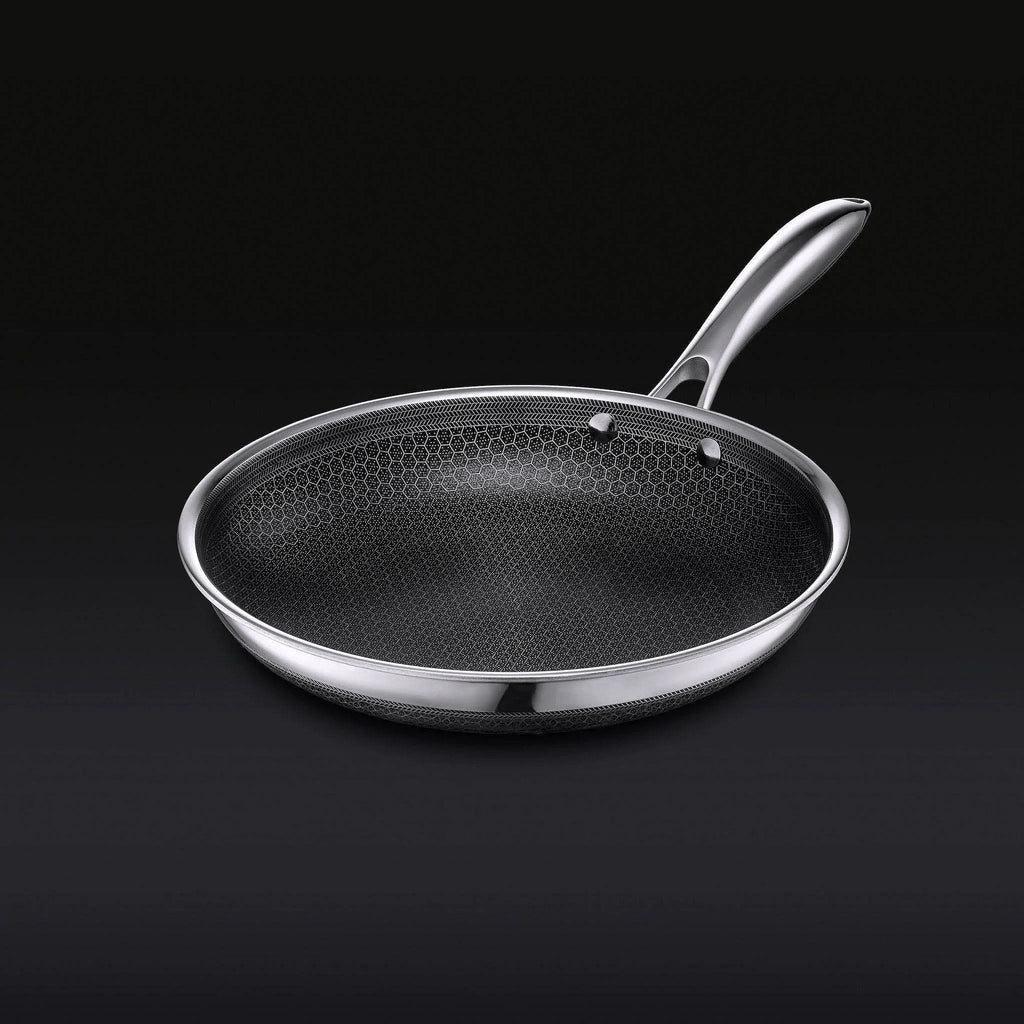 2026 Set de casseroles en acier inoxydable 6 pièces avec couvercles en verre – Noir