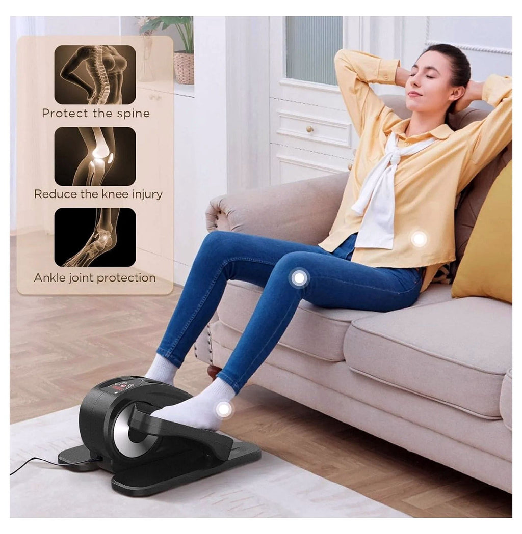2026 Elliptique de bureau à placer sous la table – Entraîneur électrique à pédales pour utilisation en position assise