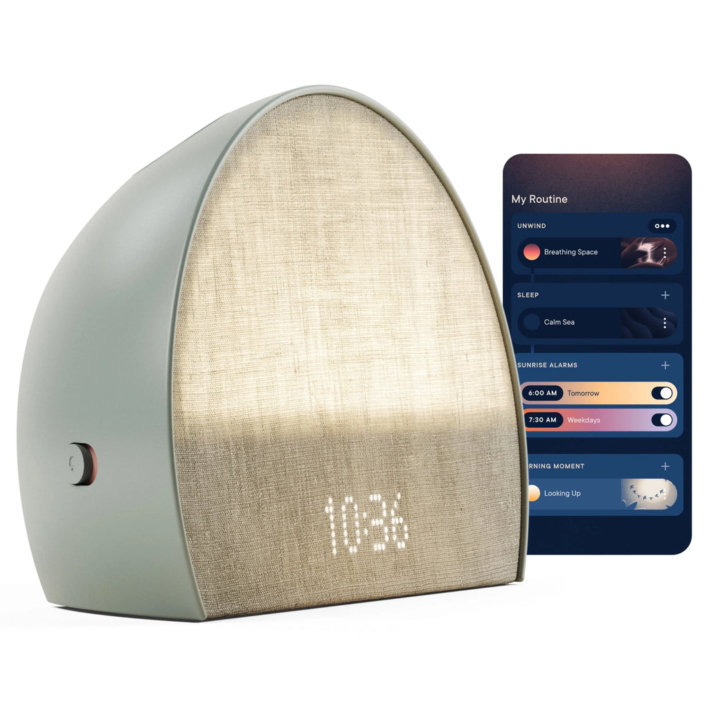 2026 Hatch Restore 2 Sonnenaufgangswecker, Soundmaschine, Smart Light (Schiefer) – Ihr Schlafratgeber fürs Bett, weißes Rauschen, benutzerdefinierte Schlafroutinen, dimmbare Uhr, Tiefschlaf, sanfter Alarm, ausgeruht aufwachen
