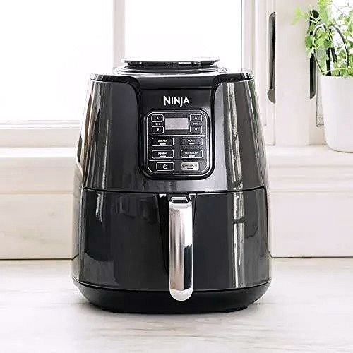 2026 Friteuse à air Ninja AF101, 4 Qt, Noir/Gris