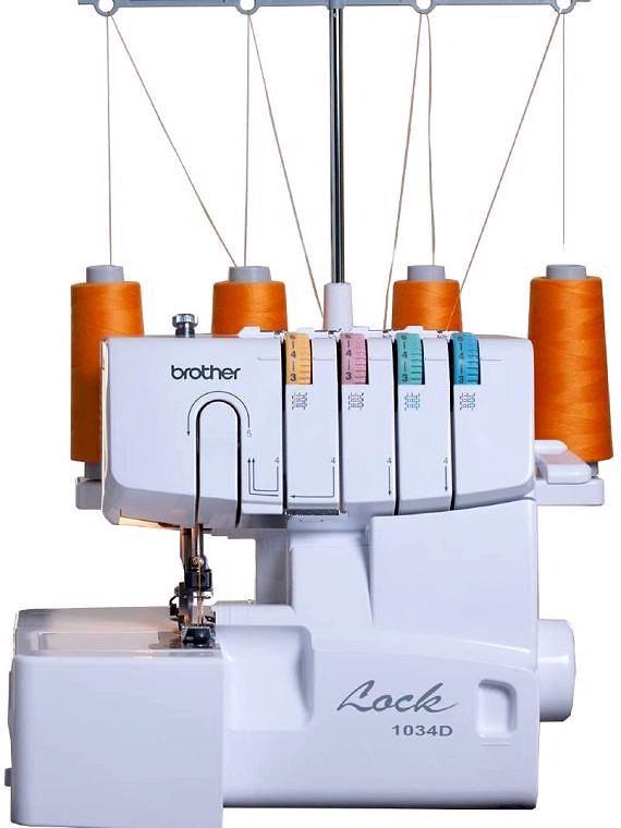 2026 Surjeteuse Brother 1034D – Surjeteuse 3/4 Fils avec Entraînement Différentiel