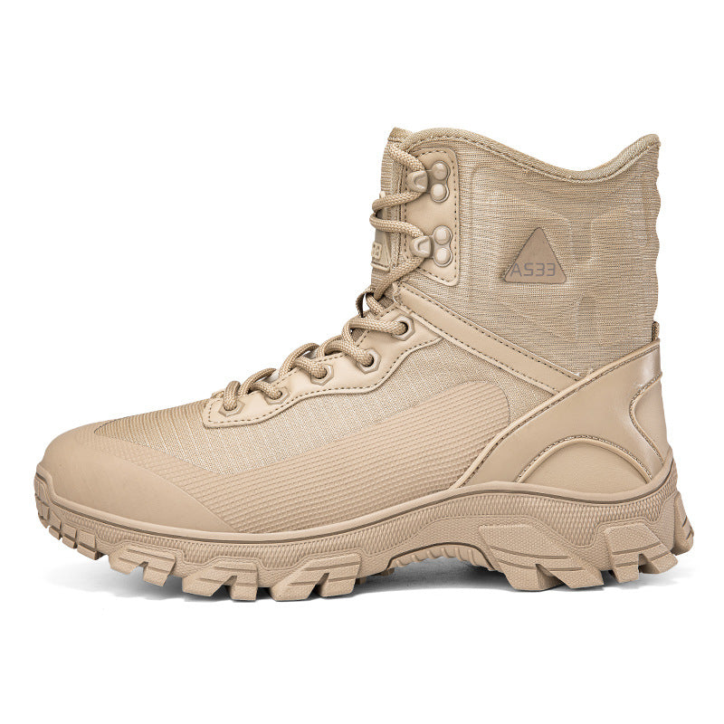 Men's Mountaineering Wear Resistant Heavy Duty Outdoor Hiking Trail Shoes - LAKD London