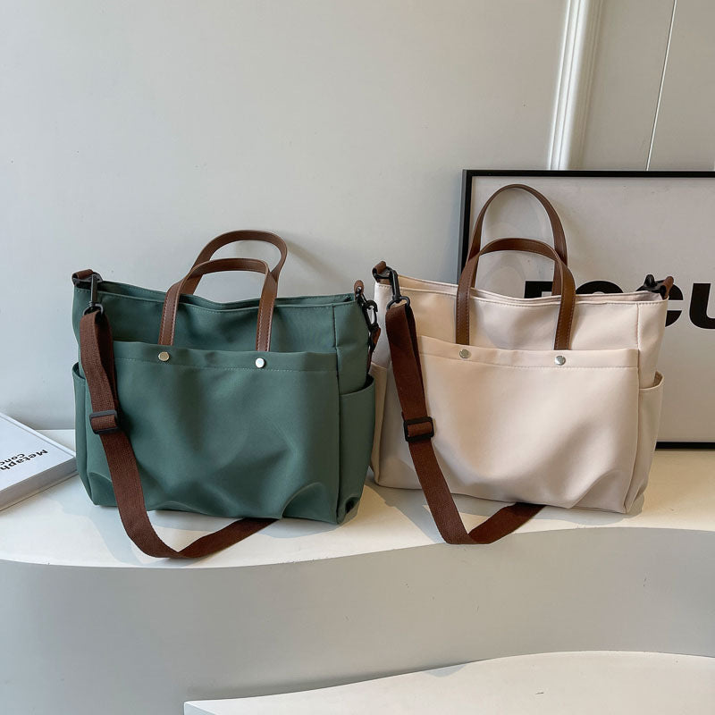 Women's Casual Simple Shoulder Tote Bag Large Capacity Everyday - LAKD London