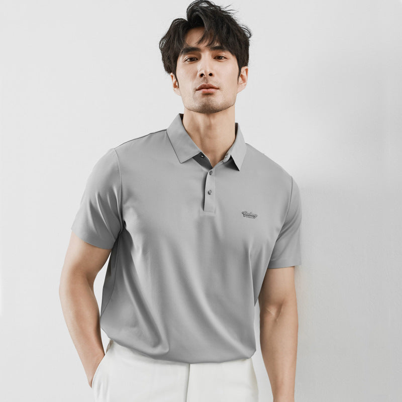 Men's Light Luxury Summer Short Sleeve Polo T-shirt - LAKD London