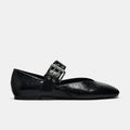 Women's Luxury Round Toe Ballet Slipper Flat Heel Pumps - LAKD London