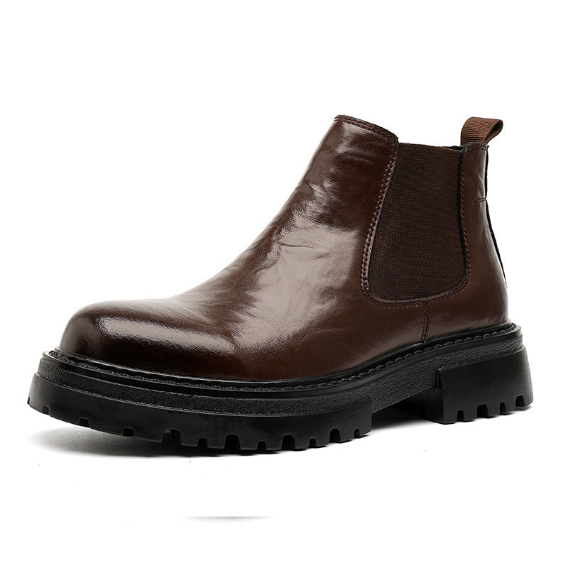Men's Premium Low Top Martin British Leather Chelsea Boots - LAKD London