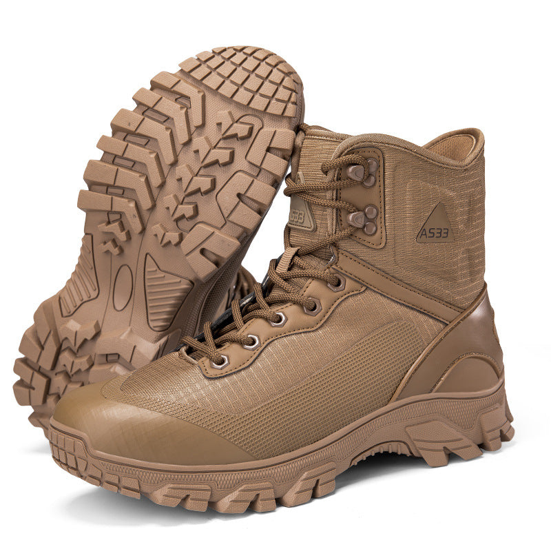 Men's Mountaineering Wear Resistant Heavy Duty Outdoor Hiking Trail Shoes - LAKD London