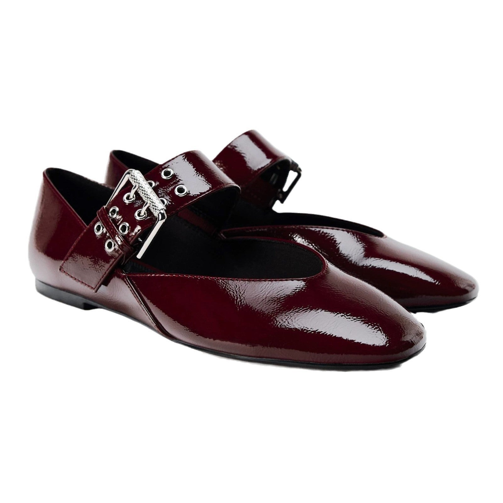 Women's Luxury Round Toe Ballet Slipper Flat Heel Pumps - LAKD London