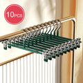 BowLift | Closyra Stainless Steel Hanger with Clips | Adjustable & Non-Slip | For Skirts, Pants & Underwear | Space-Saving & Seamless