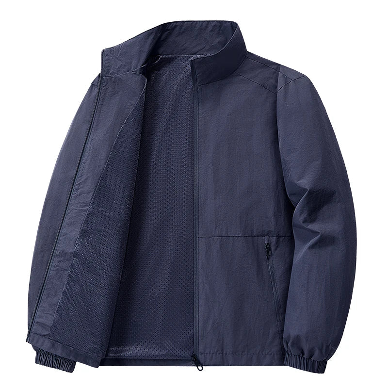 Veste léger respirant décontracté zippé habillé printemps pour homme