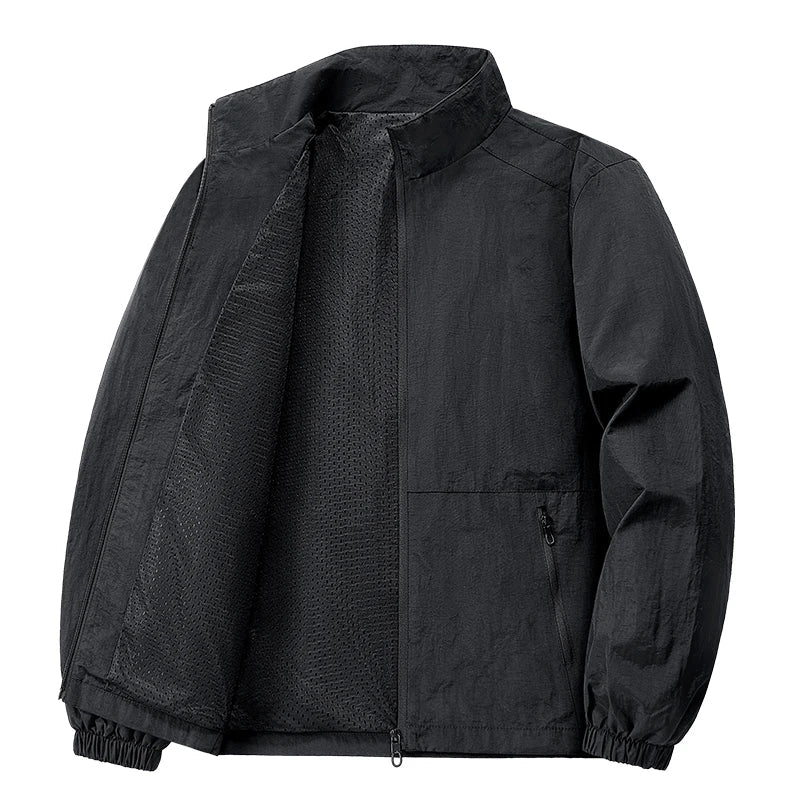 Veste léger respirant décontracté zippé habillé printemps pour homme