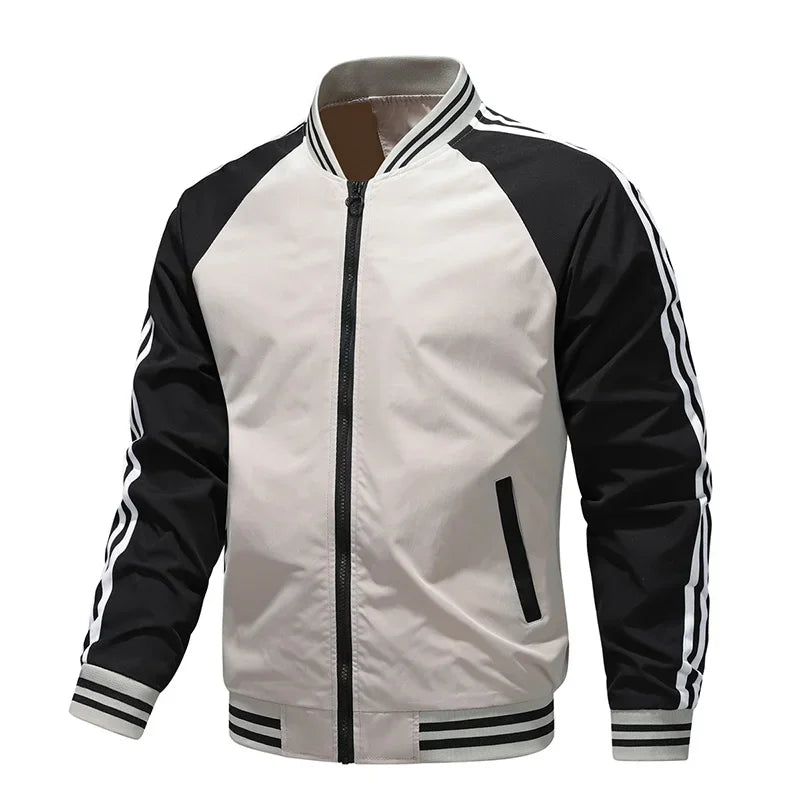 Veste coupe-vent imperméable polyvalent décontracté léger tendance pour homme