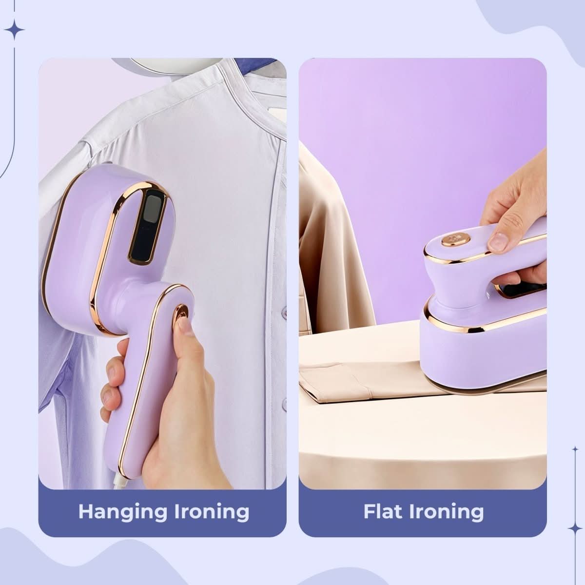 BowLift | Portable Travel Steamer for Wrinkle-Free Outfits