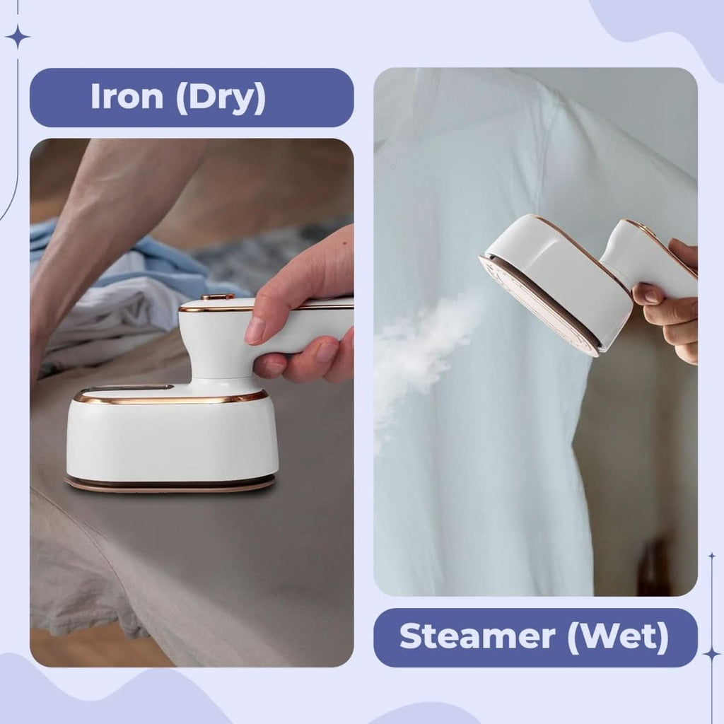 BowLift | Portable Travel Steamer for Wrinkle-Free Outfits
