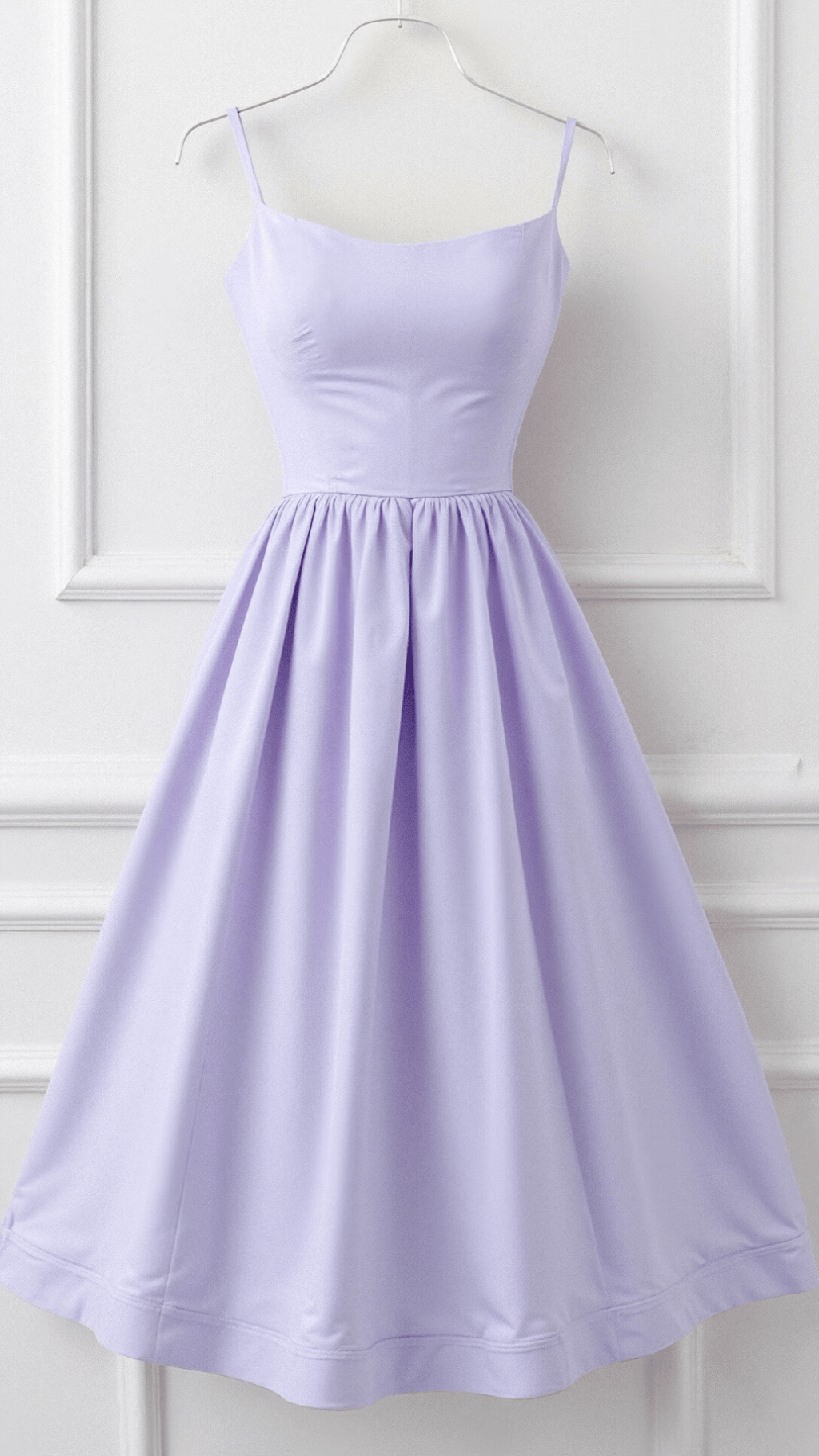 Robe à brides ligne midi ascot été pour femme