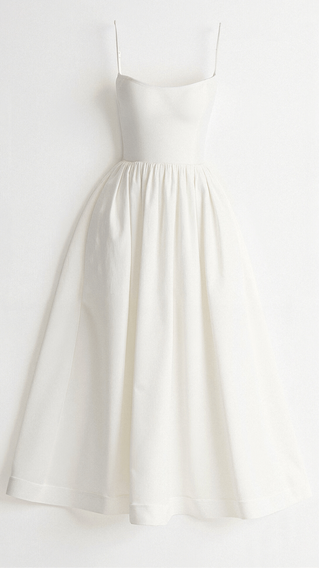 Robe à brides ligne midi ascot été pour femme