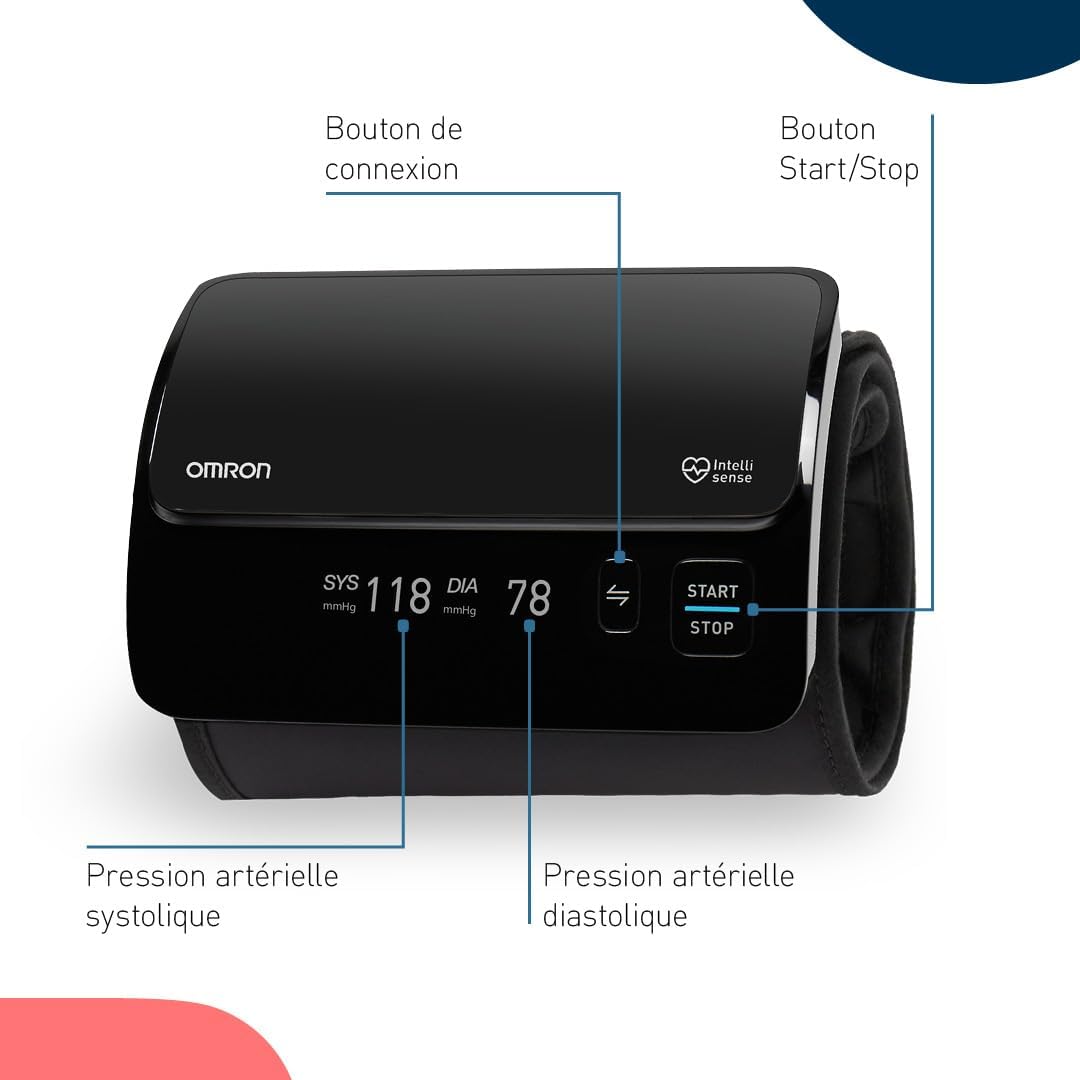 2026 2025 OMRON EVOLV – Tensiomètre Électronique Sans Fil avec Brassard Intelli Wrap & Bluetooth – Édition Limitée Haute Précision