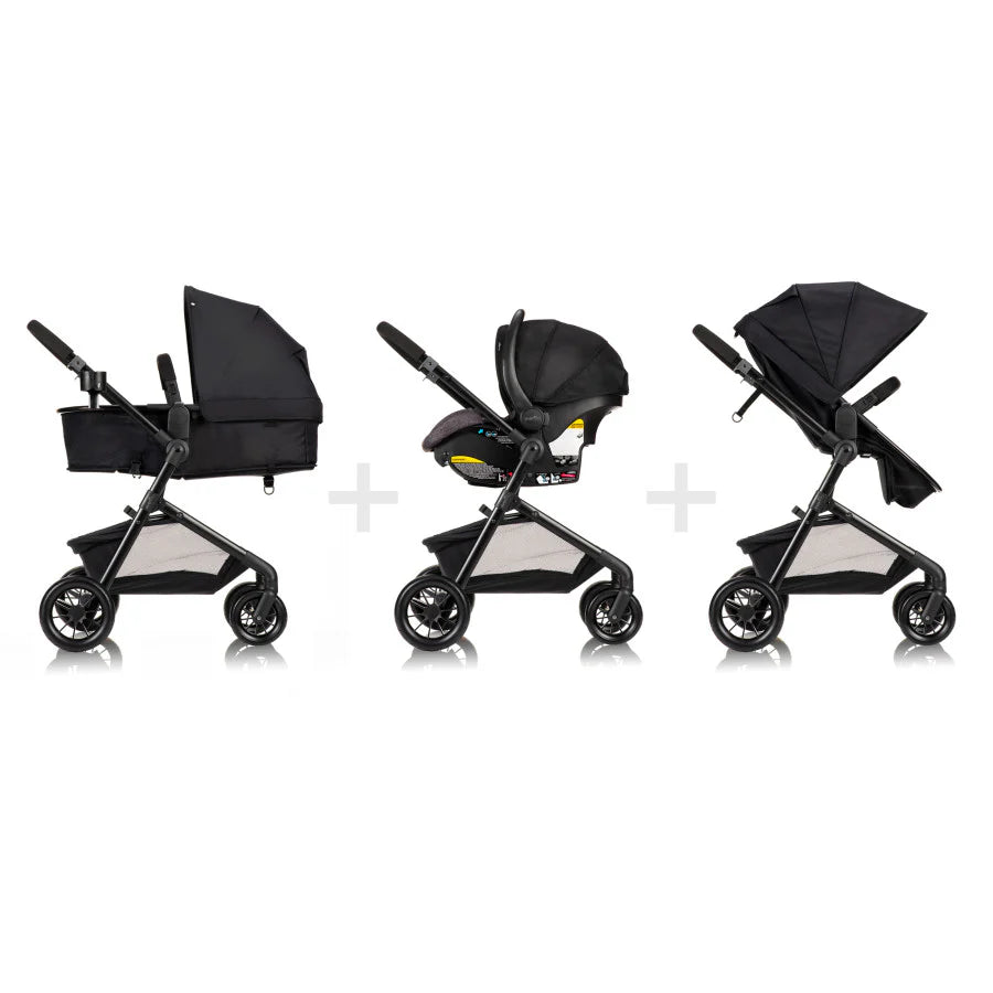 2026 2025 Système de voyage modulaire Pivot avec siège auto LiteMax et barre anti-rebond