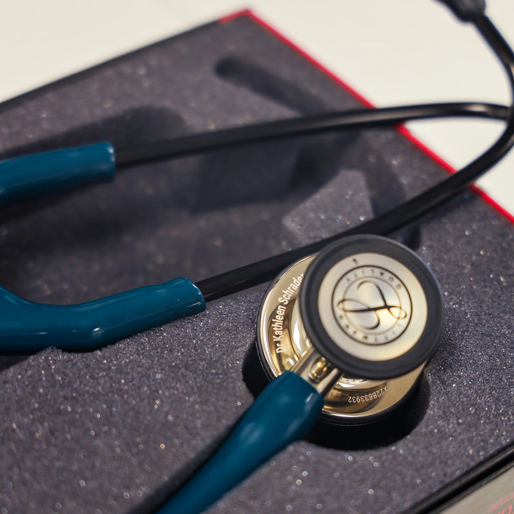 2026 2025 Stéthoscope de surveillance Littmann Classic III : Champagne et Noir 5861