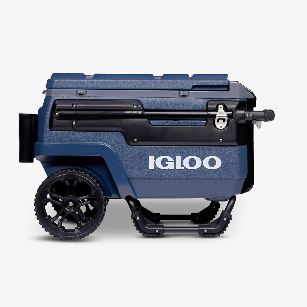 2026 2025 Glacière Trailmate® Journey 70 Qt – Grand Modèle Tout-Terrain avec Roues Lisses, Poignée Télescopique et Isolation THERMECOOL™