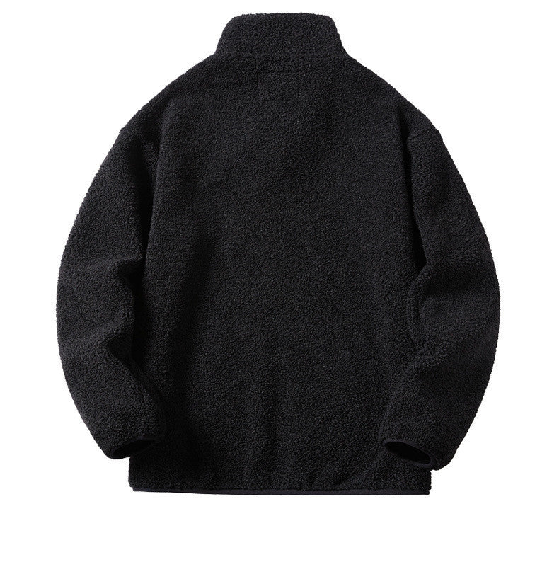 Men's Premium Plus Size Velvet Denim Casual Fur Jacket - LAKD London
