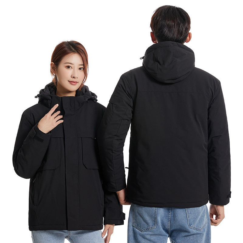 Veste chauffant padding chauffage intelligent rechargeable technology unisexe