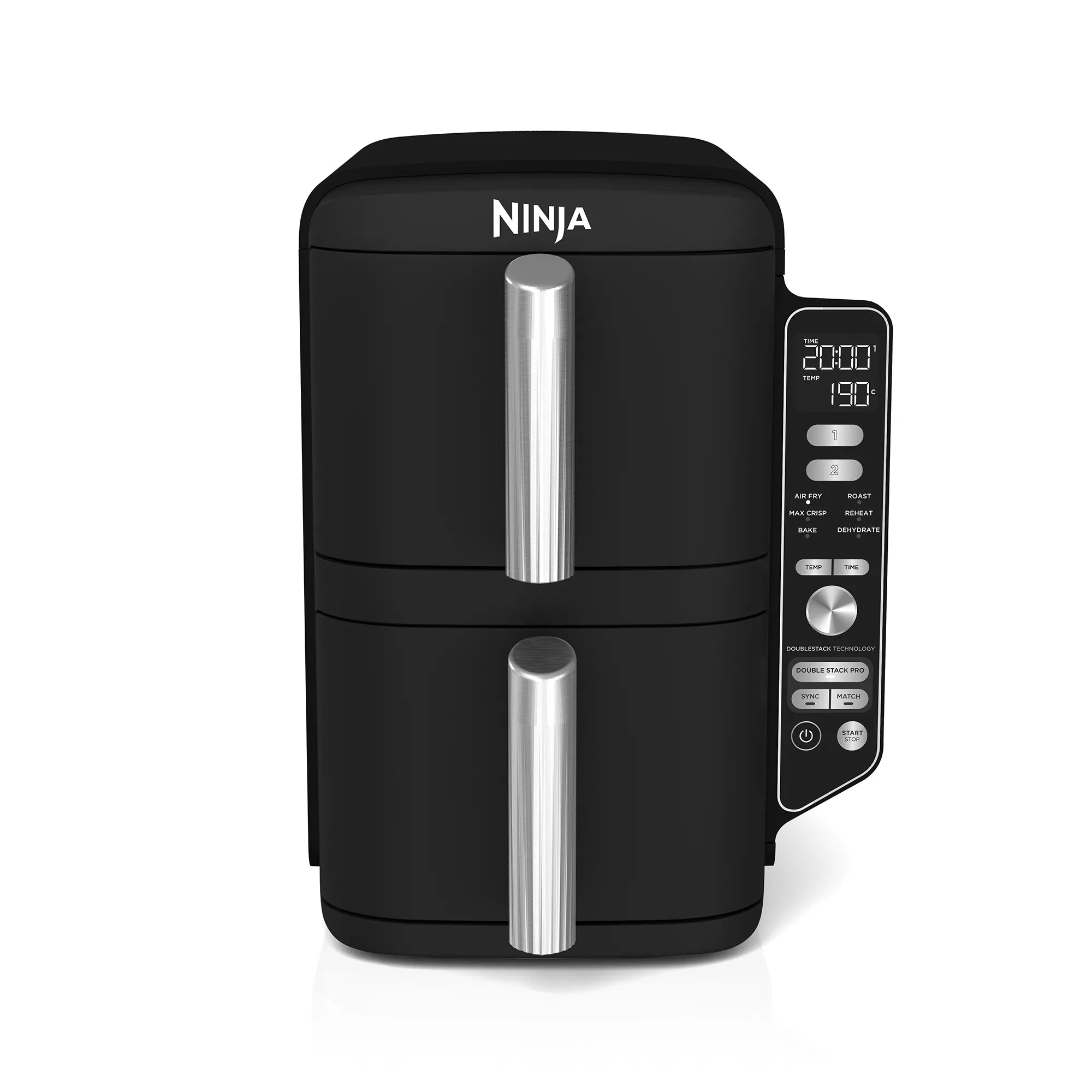 2026 2025 Friteuse à Air Ninja DoubleStack XXXL 9,5 L à 2 Tiroirs