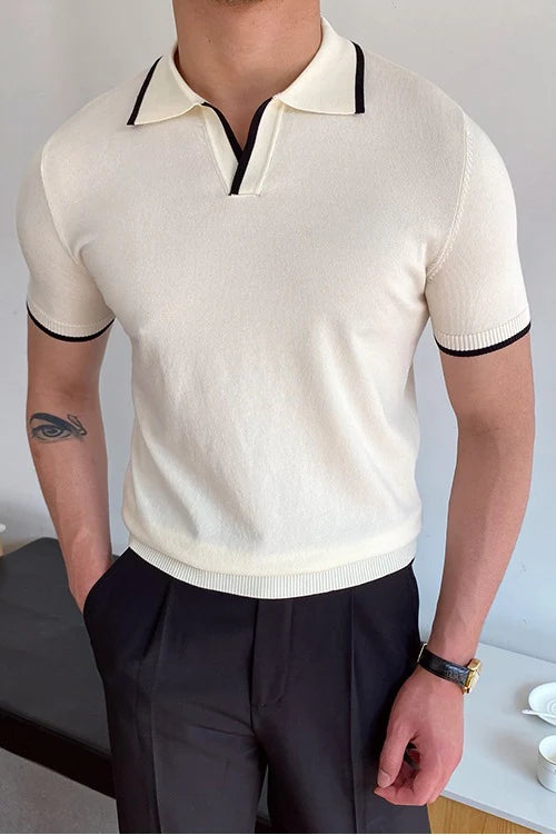 2026 Men's Casual Cotton Polo Shirt Comfortable Summer Everyday Wear Style