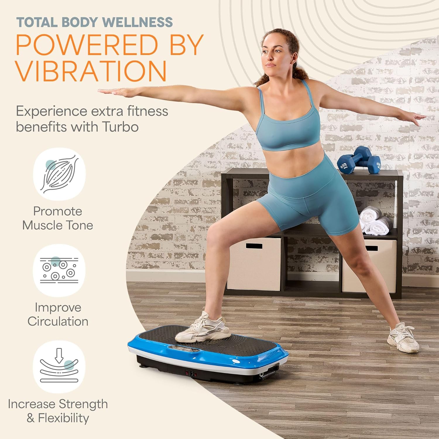 2026 2025 Lifepro Plateforme Vibrante d’Exercice avec Points d’Acupuncture Magnétiques - Plateforme Vibrante pour Tout le Corps pour Débutants et Récupération - Massage Drainage Lymphatique pour Tonification Musculaire et Fitness Général