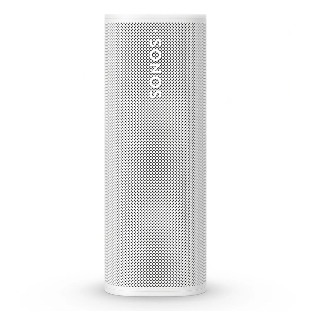 2026 2025 Sonos Roam 2 – Enceinte Portable Bluetooth Blanche, Étanche IP67, Batterie 10 Heures, Wi-Fi et Bluetooth, Son Puissant et Polyvalent
