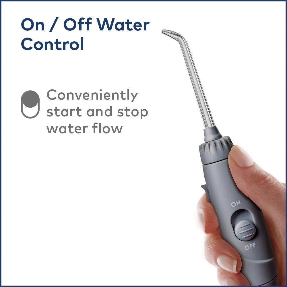 2026 2025 Waterpik Irrigateur Dentaire Électrique Professionnel Pour Dents, Modèle Aquarius WP-667 Gris Moderne