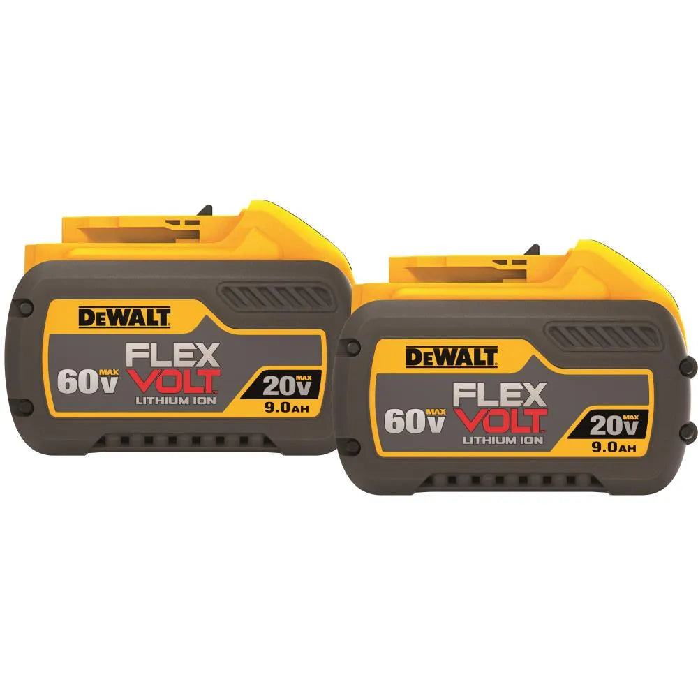 2026 2025 DEWALT DCB609-2 – Pack 2 Batteries FLEXVOLT 20V/60V MAX 9,0 Ah, Haute Puissance, Édition Limitée