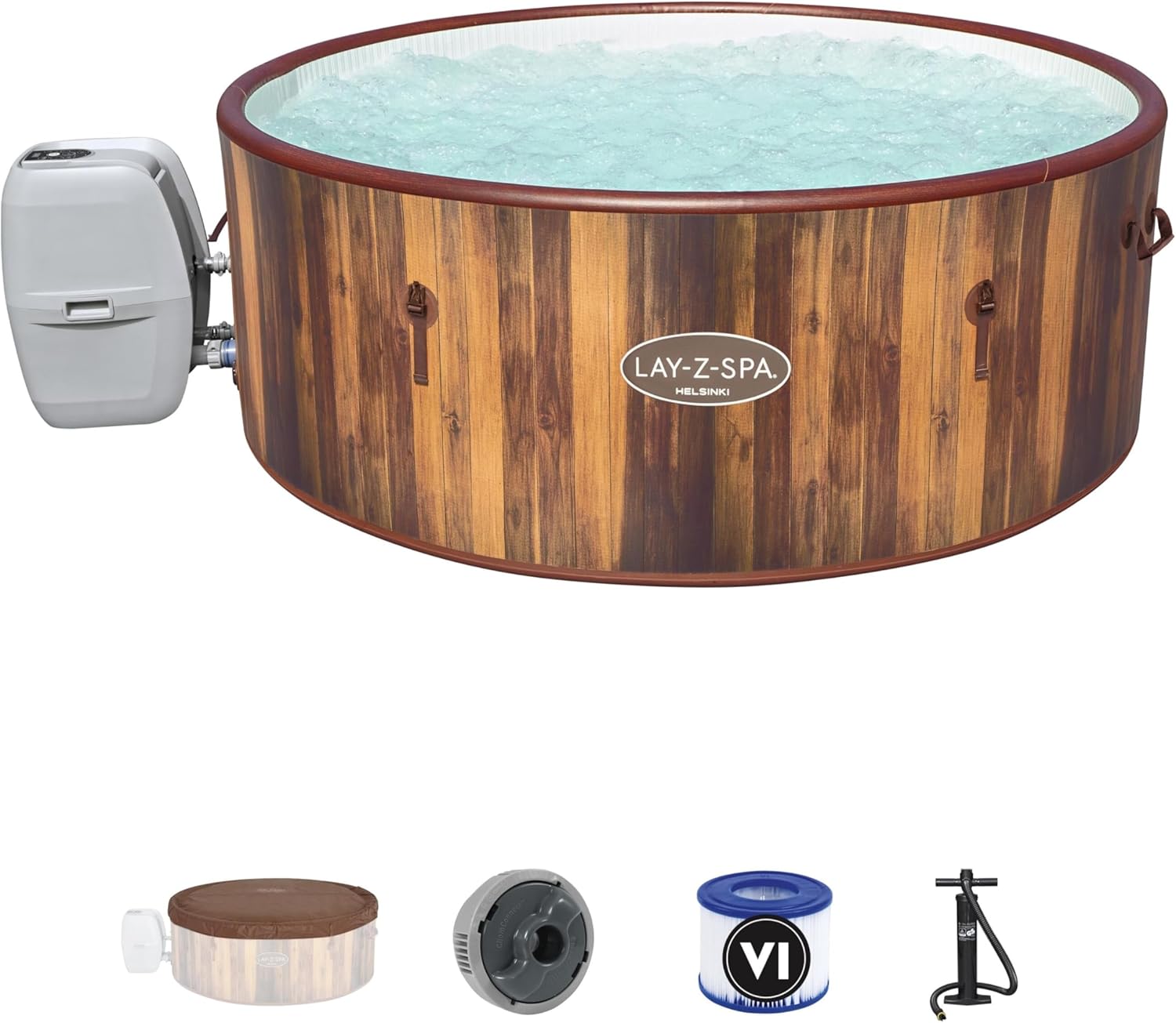 2026 Spa gonflable rond BESTWAY Lay-Z-Spa® Miami Airjet™ 2 - 4 personnes