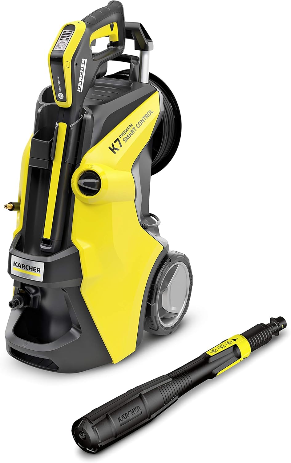 2026 Nettoyeur haute pression Karcher K 7 Premium Smart Control Flex Home - 180 bars - 600 L/h - connecté - tambour enrouleur - brosse terrasse