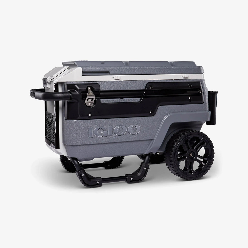 2026 2025 Glacière Trailmate® Journey 70 Qt – Grand Modèle Tout-Terrain avec Roues Lisses, Poignée Télescopique et Isolation THERMECOOL™