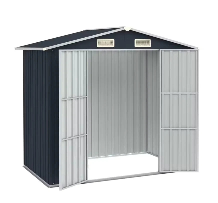 2026 Abris de Jardin Gris Mtal 205 x 183 x 129 cm -