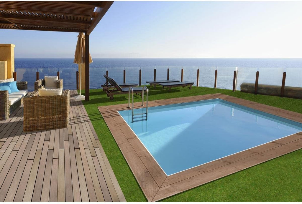 2026 Habitat et Jardin Piscine Bois Rectangle Caimans - 4.10 x 3.00 x 1.24 m
