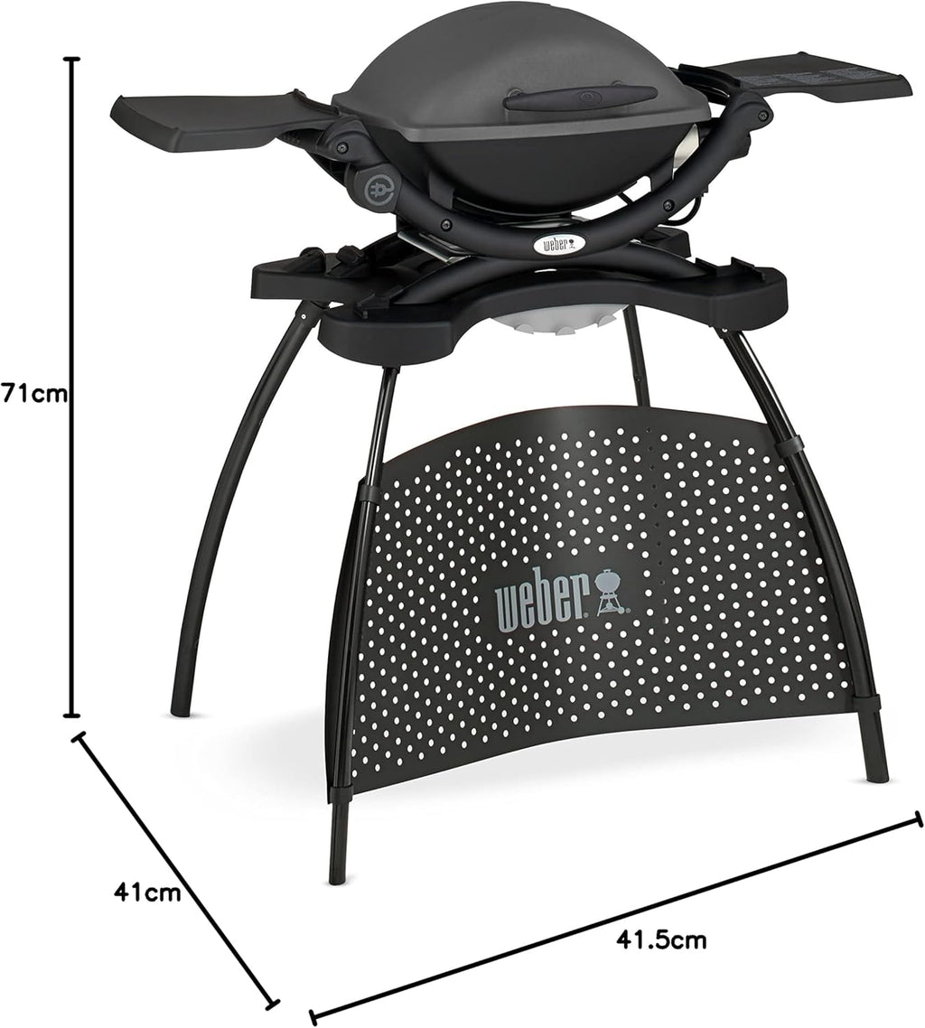 2026 2025 Weber Q1400 – Barbecue Électrique Portable 2.2 kW, Grille Fonte Émaillée, Édition Limitée